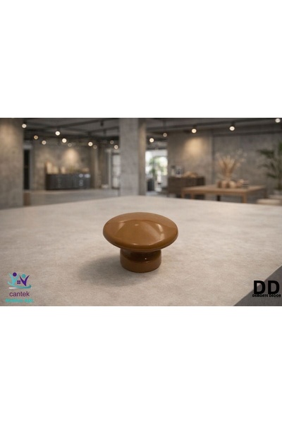 DEMONTE DECOR خزانة بوهيم، درج، مقبض أثاث (سعر القطعة) بني