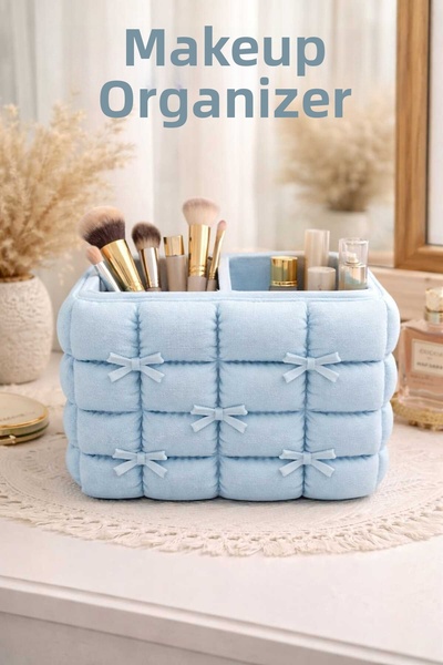 Luvena Makeup Organizer Cosmetic Organizer Desktop Organizer Brush Holder Lip...