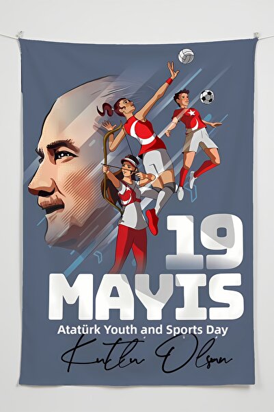 Charmbi 19 Μαΐου Ατατούρκ Ταπετσαρία τοίχου Anime – Ταπετσαρία μεγάλου μεγέθο...