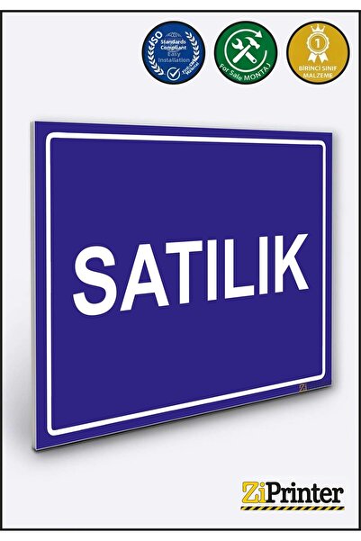 ZiPrinter لافتة تحذيرية للبيع ديكوتا 70x100 سم