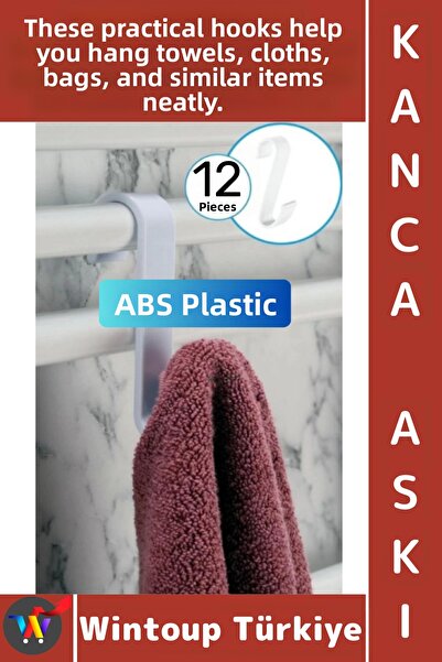 Wintoup # Κρεμάστρα Μη Συναρμολογημένη Πολλαπλών Χρήσεων Μικρά Είδη Τσάντα Πε...