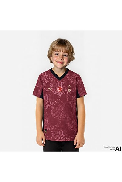 Puma Γαλατάσαραϊ Σ.Κ. Ποδοσφαιρική φανέλα 25/26 εντός έδρας Ανδρική φανέλα σε...