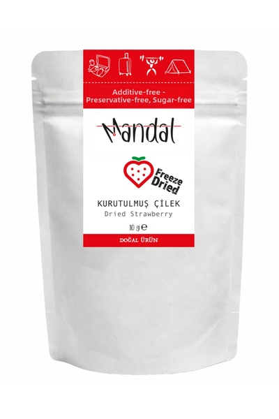 Mandal Freeze Dried Strawberry Dried Strawberries Freeze-Dried