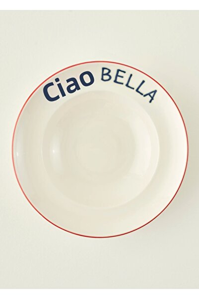 Bella Maison Πιάτο Πορσελάνης Line Κόκκινο (28 εκ.)