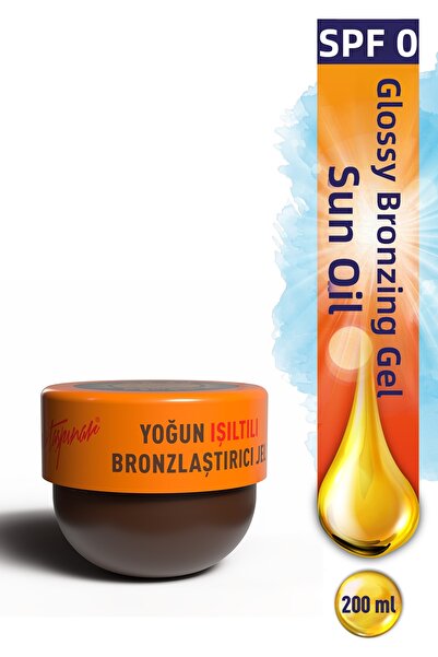 Eda Taşpınar Işıltılı Bronzing Gel Spf 0 – Shiny Radiant & Intense Bronze Loo...
