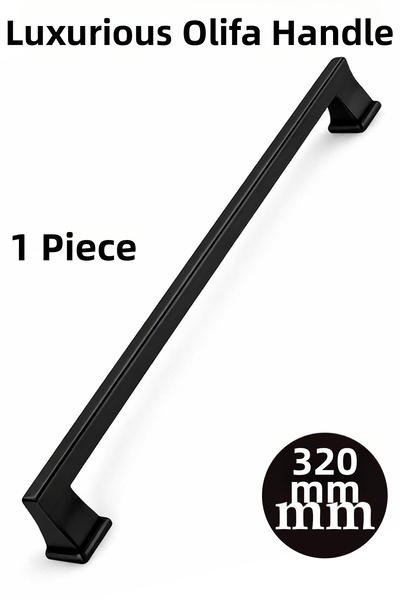 Badem10 Πόμολο - Μαύρο