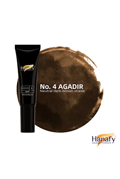 HANAFY Microblading Series No.4 Agadir Permanent Makeup Pigment 10 ml