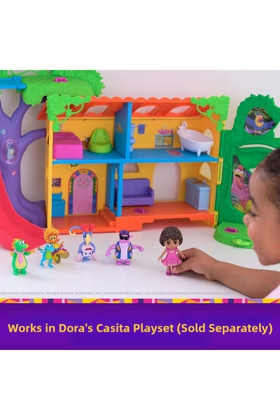 Spinmaster 1007773 Sun-Spm-Fi̇gür Set Dora and Her Wonderful Friends (Dora)