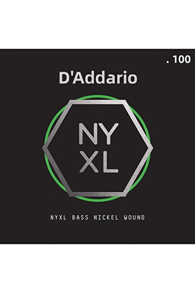 Daddario NYXLB100 BAS ΜΟΝΟΚΑΛΩΔΙΟ, ΣΕΙΡΑ NYXL, ΣΤΡΟΦΗ ΝΙΚΕΛΙΟΥ, .100 GAUGE,