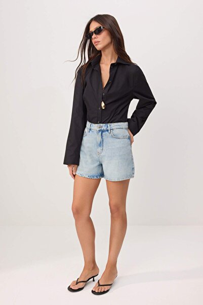 Συλλογή Trendyol Premium ανοιχτό μπλε Tencel ύφασμα μείγματος City Boy τζιν σ...