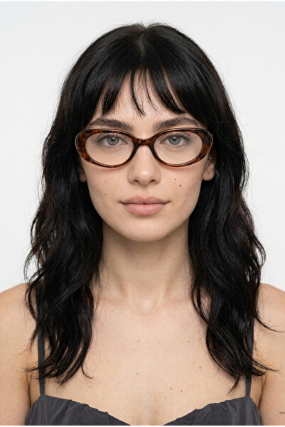 Houseofeyeris Athena Mavi Işık Gözlüğü – Leopar Kedi Gözü 52 mm