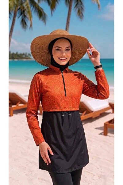 trendlina Esila Σετ μαγιό με κάλυψη μπροστά, ρυθμιζόμενη μέση, ελαστικό λύκρα...