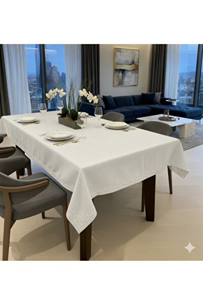 Sfr Home by FİSKOS AZRA ΛΙΝΑΡΙ ΥΦΑΣΜΑ ΤΡΑΠΕΖΑΣ ΚΑΛΥΜΜΑ ΤΡΑΠΕΖΙΟΥ 160x220 CM