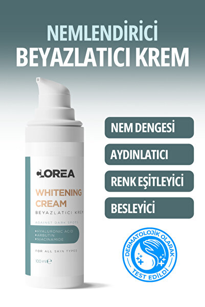 Clorea Beyazlatıcı Krem &yüz, Dirsek, Diz, Koltuk Altı, Genital Bölgesi,& Ton...