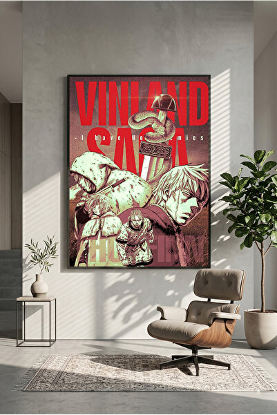 postercraft Vinland Saga Thorfinn Ahşap Tablo Poster (Çerçevesiz)