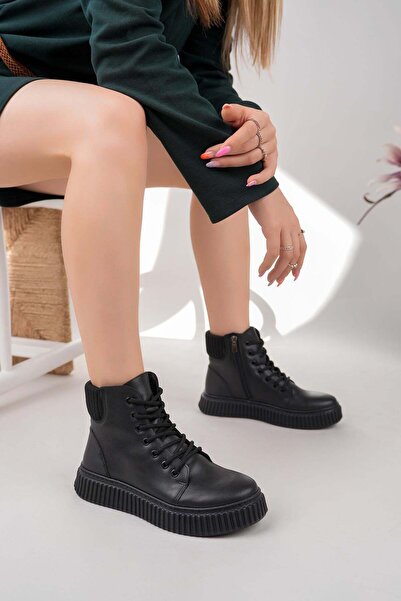 Nesil Shoes Ermod 401 Μαύρες Γυναικείες Μπότες