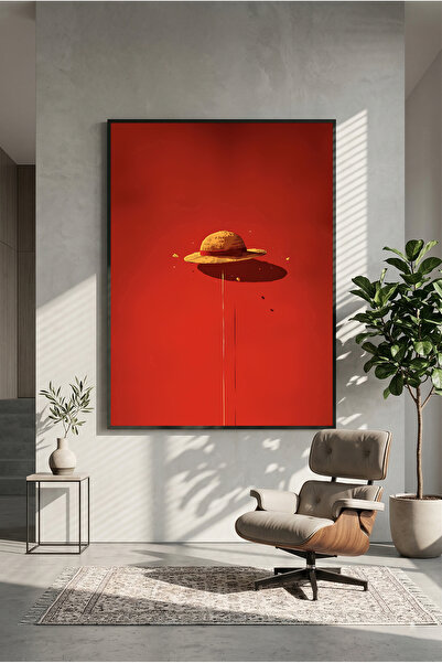 postercraft One Piece Μόνκι Ντι Λούφι με Αδέσποτο Καπέλο Μοντέρνα Αφίσα Τύπου...