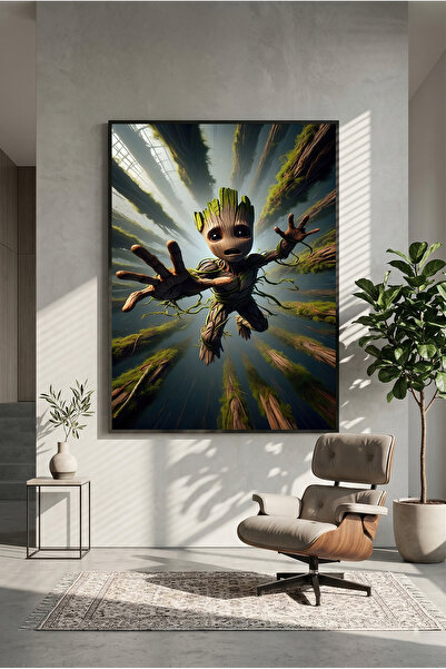 postercraft Čuvari galaksije Groot umetnički drveni poster (bez okvira)