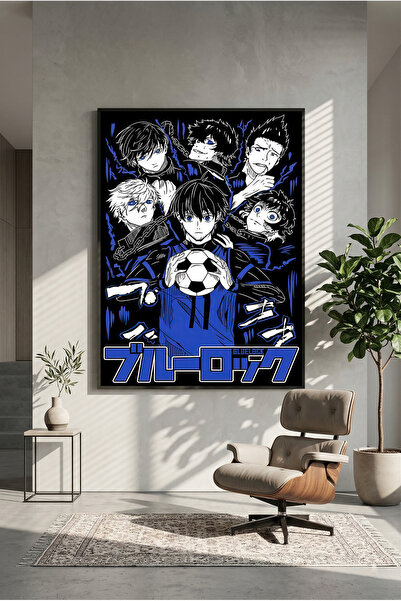 postercraft Blue Lock Anime Modern Panel Tablo Poster