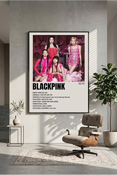 postercraft BLACKPINK Modern Panel Tablo Poster