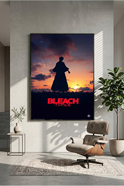 postercraft Poster de artă din lemn Bleach Ichigo Kurosaki (fără ramă) 2