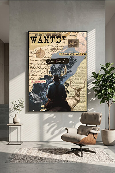 postercraft Red Dead Redemption 2 Potraženi umetnički moderni panel slika poster