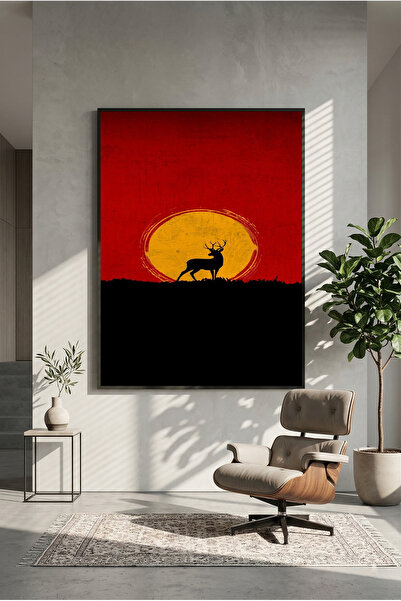 postercraft Red Dead Redemption 2 Slika jelena Moderna panelna slika poster