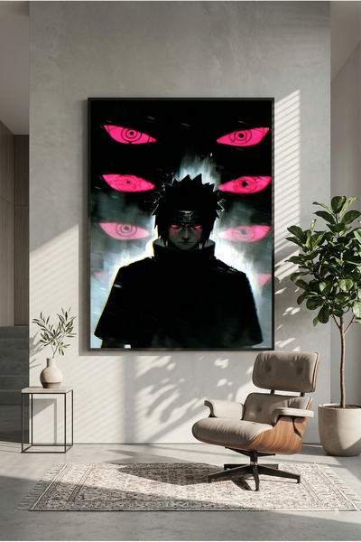 postercraft Poster de artă Naruto Sasuke Uchiha pentru pictură pe lemn (fără ...