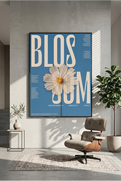 postercraft Poster modern Blossom, tip panou, de pictat pe tabla "