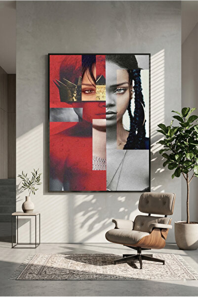 postercraft Риана Колажно изкуство Модерна панелна картина Плакат
