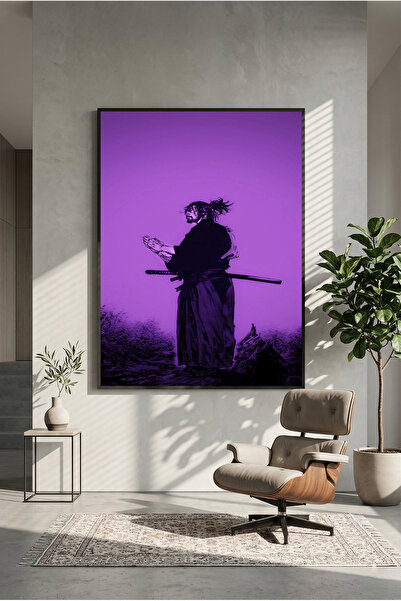 postercraft Poster de pictură pe lemn Vagabond Miyamoto Musashi (fără ramă)
