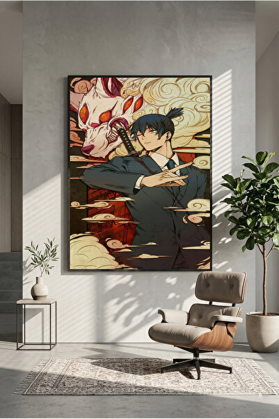 postercraft Chainsaw Man Aki Art Poster Modern de Artă pe Panou