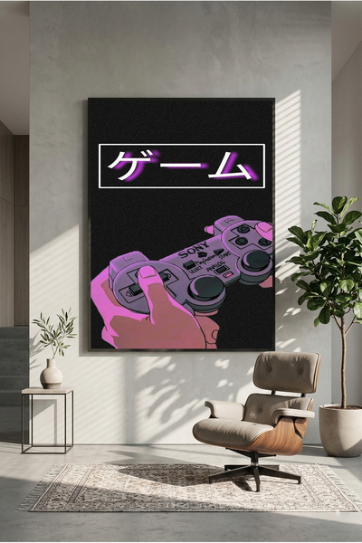 postercraft Joystick Artă Neon Panou Modern Poster de Masă