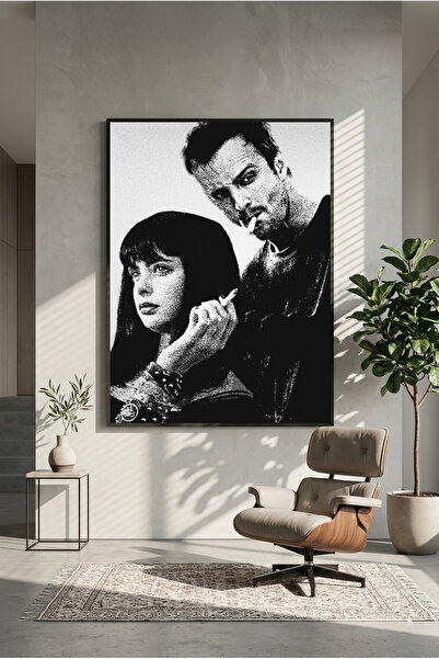 postercraft Poster de pictură pe lemn Jesse x Jane Breaking Bad (fără ramă)