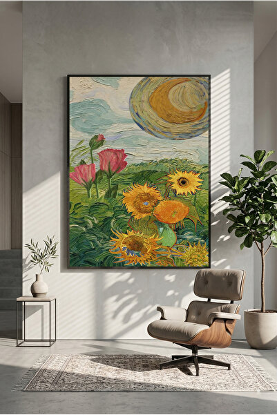 postercraft Poster artistic modern în stil Van Gogh, tip panou, pentru pictur...