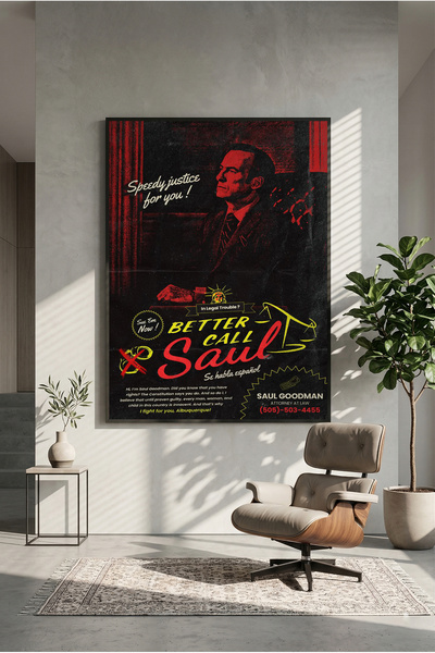 postercraft Poster din lemn Better Call Saul (fără ramă)
