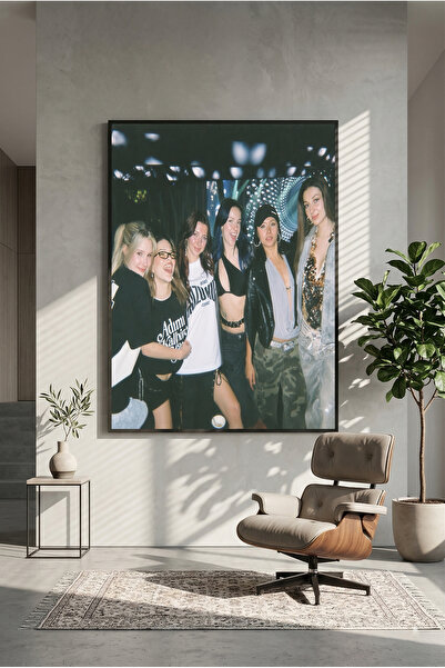 postercraft Poster de pictură murală modernă cu icoane de grupuri celebre