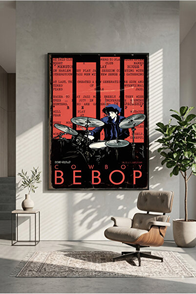 postercraft Poster din lemn Cowboy Bepop (fără ramă) 2