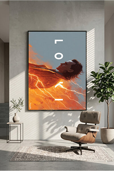 postercraft Poster pictat pe panou modern Loki