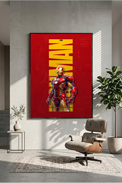 postercraft Μοντέρνα Αφίσα Τέχνης Άιρον Μαν για Πίνακα ή Τοίχο " (Modern Art ...