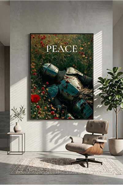 postercraft Odihnește-te în pace, Cavalerul Artă, Poster din lemn (fără ramă)