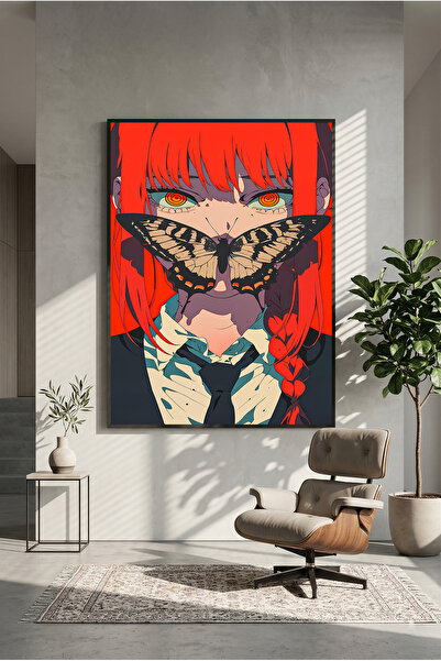 postercraft Chainsaw Man Maki Artă Modernă Poster de Pictură pe Panou