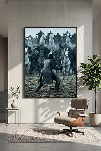 postercraft Τζον Σνόου εναντίον Στρατού Μοντέρνα Αφίσα Πίνακα Τέχνης