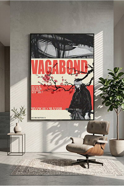 postercraft Poster de pictură pe lemn Vagabond Miyamoto Musashi (fără ramă)