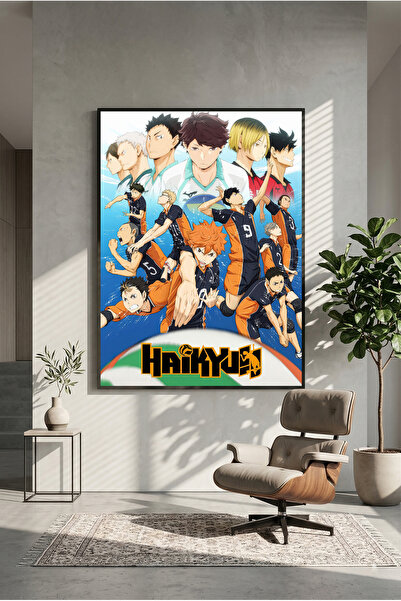 postercraft Haikyuu!! Drveni poster sa slikom (bez okvira)