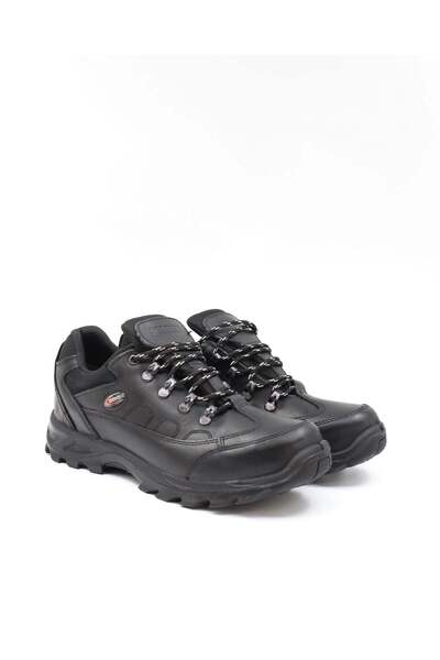 Scooter M 5537 SC Μαύρα δερμάτινα αδιάβροχα ανδρικά παπούτσια εξωτερικού χώρου