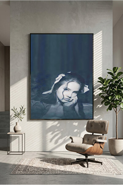 postercraft Poster din lemn cu pictură Lana Del Rey (fără ramă)