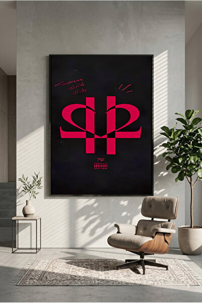 postercraft Motive 22 Albüm Modern Panel Tablo Poster ( Çerçevesiz )