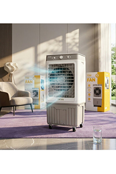 Denx 120W Electric Desert Air Cooler Fan With 40L Large Water Tank For Room C...