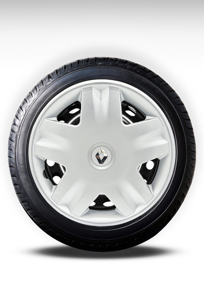FRWY Renault Araçlar İçin Universal 14" inç 4 Adet 1 Takım Jant Kapağı ( Symb...